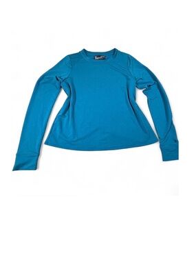 Under Armour Teal Long Sleeve Performance Top • Size M •